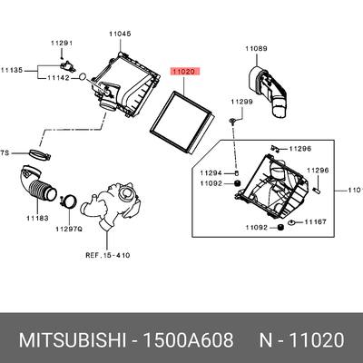 NGN 17-1320 Фильтр воздушный