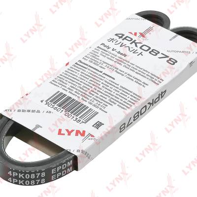 LYNXauto 4PK0878-SP 4PK0878 Ремень поликлиновой (EPDM)
