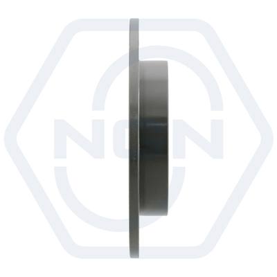NGN 36-1771 Диск тормозной термостойкий невентилируемый (258x10) | зад |
