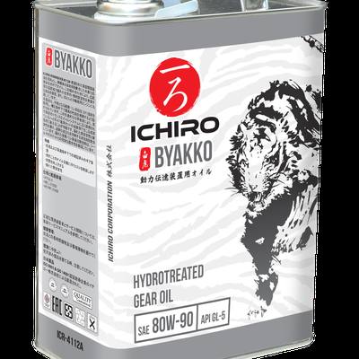ICHIRO ICR-4112A-4 80W-90 BYAKKO GL-5, 4л, (минерал.транс.масло)