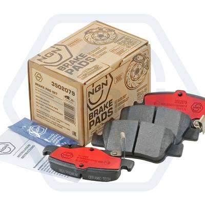 NGN 3502079 Колодки тормозные керамические | зад |