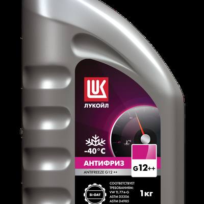 Лукойл 2159867 Антифриз, готовый раствор красный -40 G12++, 1кг