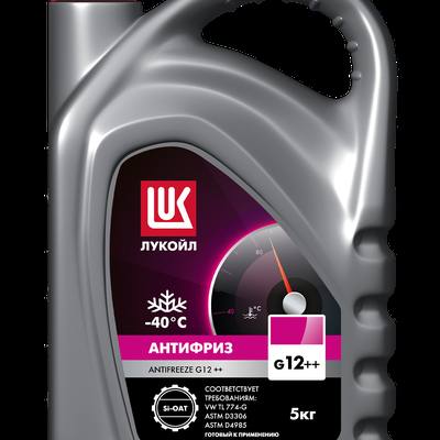 Лукойл 2159870 Антифриз, готовый раствор красный -40 G12++, 5кг