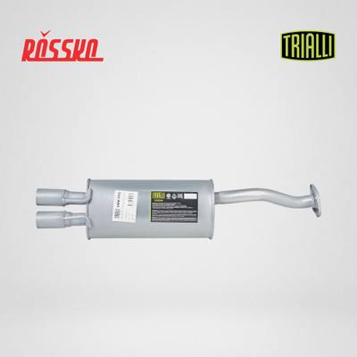 Trialli EMM 0912 Глушитель для автомобилей Honda Civic VIII (06-) 1.8i (FD1,FD7) основной (алюминизированная сталь)