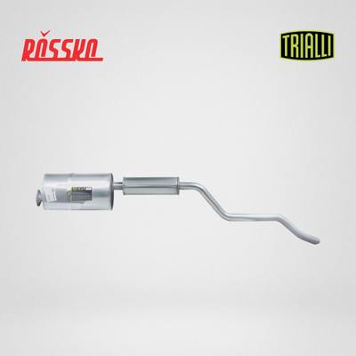 Trialli EMM 0381 Глушитель для автомобилей УАЗ 220695 Евро-4 инжектор (дв. ЗМЗ 4091) основной (алюминизированная сталь)