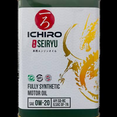 ICHIRO ICR-1590-4 0W-20 SEIRYU SQ-RC/ILSAC GF-7A (PAO) 4л, (синт.мотор.масло)