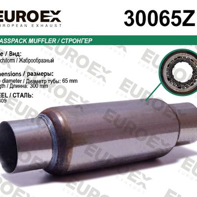 EUROEX 30065Z Стронгер нерж. жаброобразный (65x200x300)