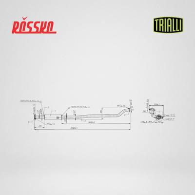 Trialli EAM 0378 Глушитель для автомобилей Haval Jolion (21-) 1.5t дополнительный (резонатор) (алюминизированная стал