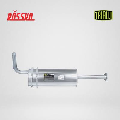Trialli EMM 1013 Глушитель для автомобилей ГАЗель Бизнес (3302,3221) дв. 4216, Cummins 2.8 Евро-4 основной (алюминизированная сталь)