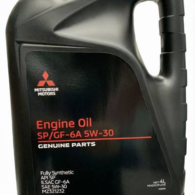 Mitsubishi MZ321232 Масло моторное синтетическое Engine Oil 5W-30 SP/GF-6A, 4л