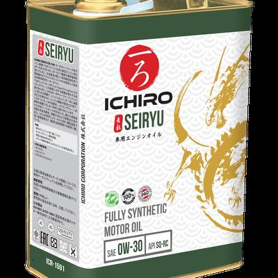 ICHIRO ICR-1591-4 0W-30 SEIRYU SQ-RC, (PAO) 4л, (синт.мотор.масло)
