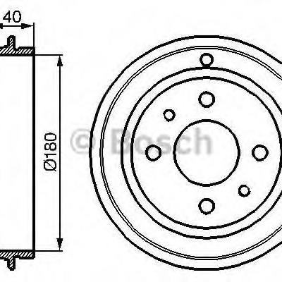Bosch 0 986 477 083 Барабан тормозной 