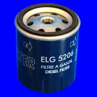 MECAFILTER ELG5206 Фильтр топливный HCV