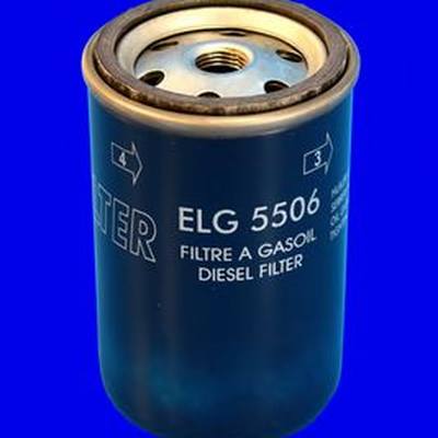 MECAFILTER ELG5506 Фильтр топливный HCV