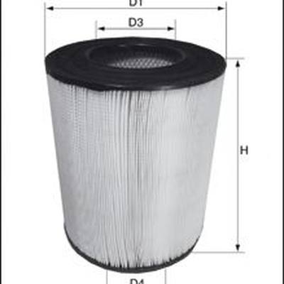 MECAFILTER FA3203 Фильтр воздушный HCV