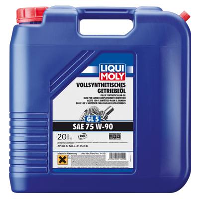 Liqui Moly 1415 75W-90 Vollsynthetisches Getriebeoil GL5, 20л (синт.транс.масло)