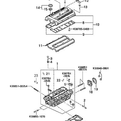 Hyundai/Kia 0K013-10271 Прокладка головки блока цилиндров