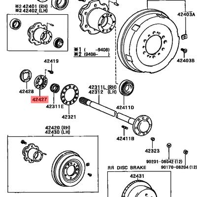 Toyota 42427-60021 ПРОКЛАДКА