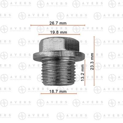 Toyota 90033-41020 Резьбовая пробка, маслянный поддон