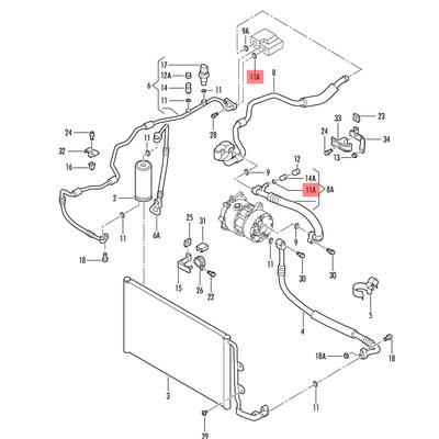 VAG 7M0820749B Кольцо уплотнительное