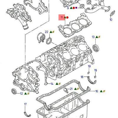 Ford 6185179 Прокладка головки блока цилиндров