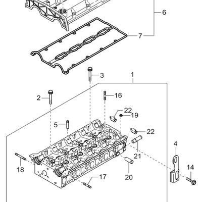 Hyundai/Kia 0K55110271A Прокладка головки блока цилиндров