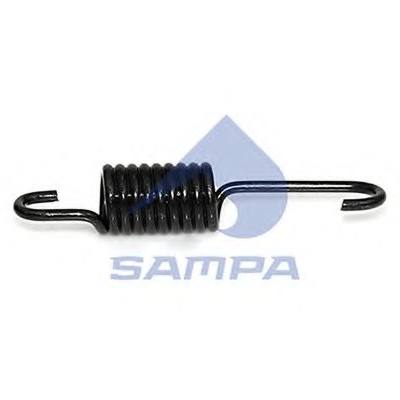 SAMPA 070.180 Пружина стяжная тормозных колодок HCV