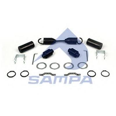 SAMPA 090.506 Ремонтный комплект, Тормозная колодка HCV