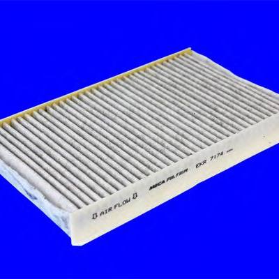 MECAFILTER EKR7174 Фильтр салона угольный