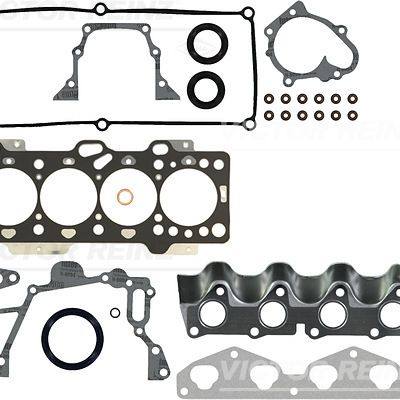 Hyundai/Kia 2091002H00 Комплект прокладок двигателя (мет.4шт,рез.2шт,паран.5шт)