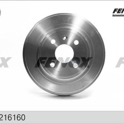 Fenox TO216160 Барабан тормозной | зад прав/лев |