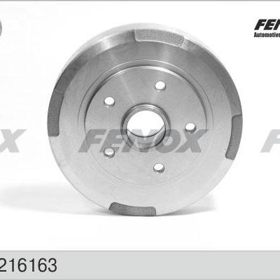 Fenox TO216163 Барабан тормозной | зад прав/лев |