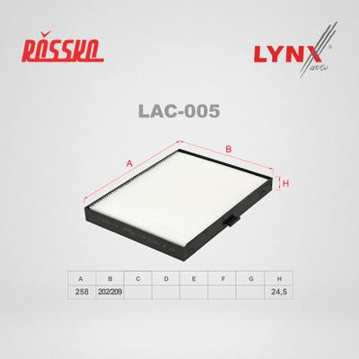 LYNXauto LAC-005 Фильтр салона