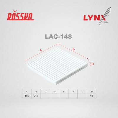 LYNXauto LAC-148 Фильтр салона