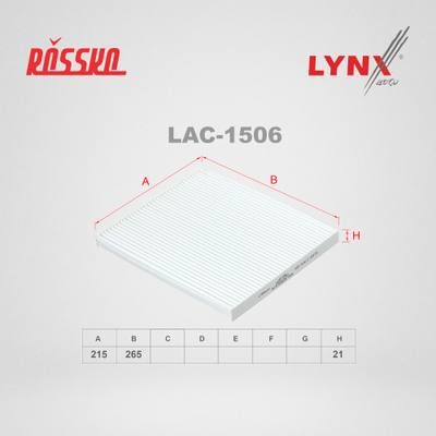 LYNXauto LAC-1506 Фильтр салона