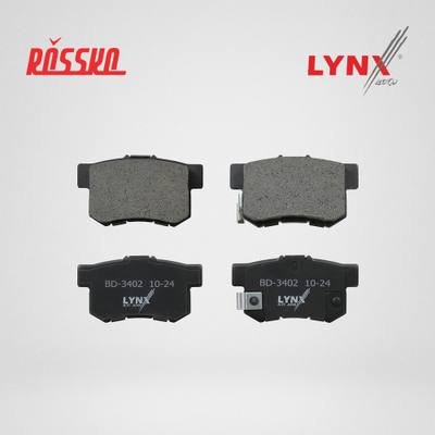 LYNXauto BD-3402 Колодки тормозные дисковые | зад |
