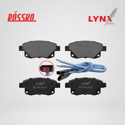 LYNXauto BD-3003 Колодки тормозные дисковые | зад |