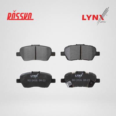 LYNXauto BD-3416 Колодки тормозные дисковые | зад прав/лев |