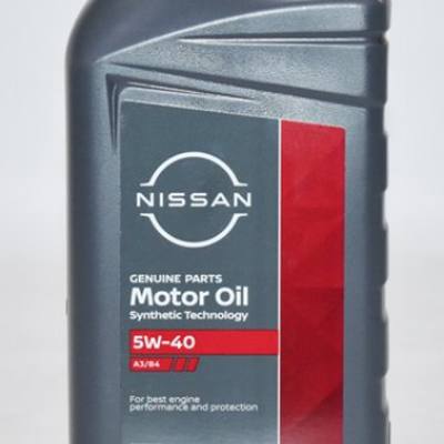 Nissan KE900-90032 Масло моторное синтетическое Motor Oil 5W-40, 1л