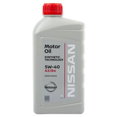 Nissan KE900-90032-R Масло моторное синтетическое Motor Oil 5W-40, 1л ( KE90090032 )
