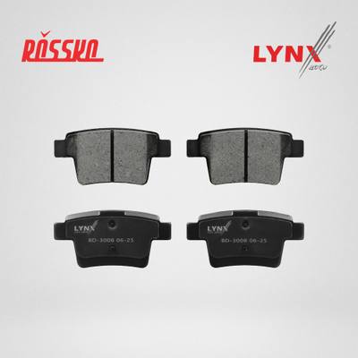 LYNXauto BD-3008 Колодки тормозные дисковые | зад |