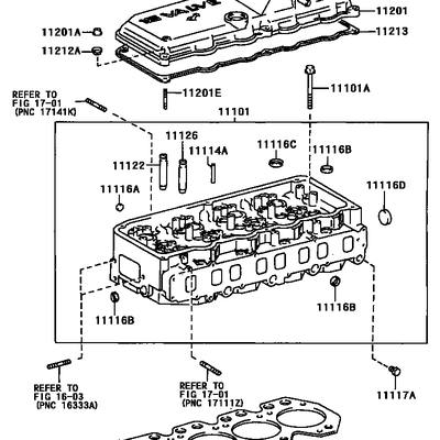 Toyota 11115-58141 Прокладка головки блока цилиндров