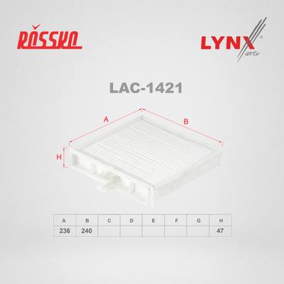 LYNXauto LAC-1421 Фильтр салона
