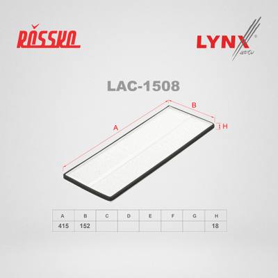 LYNXauto LAC-1508 Фильтр салона