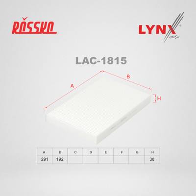 LYNXauto LAC-1815 Фильтр салона