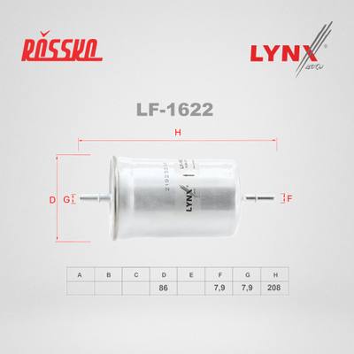 LYNXauto LF-1622 Фильтр топливный
