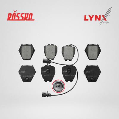 LYNXauto BD-1218 Колодки тормозные дисковые | перед |