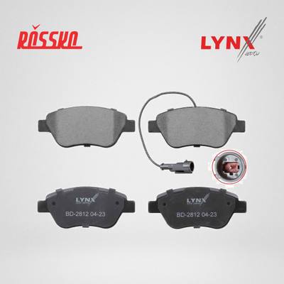 LYNXauto BD-2812 Колодки тормозные дисковые | перед |
