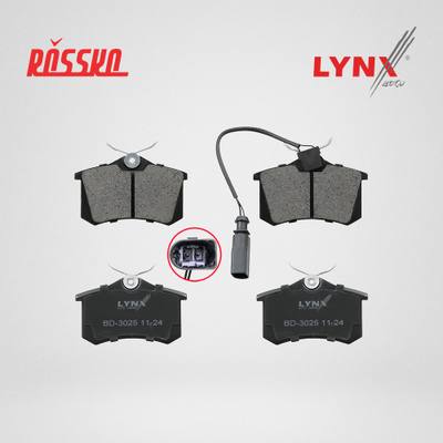 LYNXauto BD-3025 Колодки тормозные дисковые | зад |