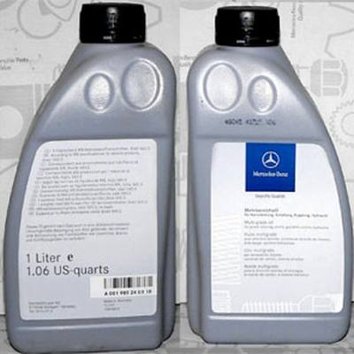 Mercedes A 001 989 24 03 10 Жидкость гидравлическая 1литр PENTOSIN зеленый A001989240310 / CHF11S Mercedes !